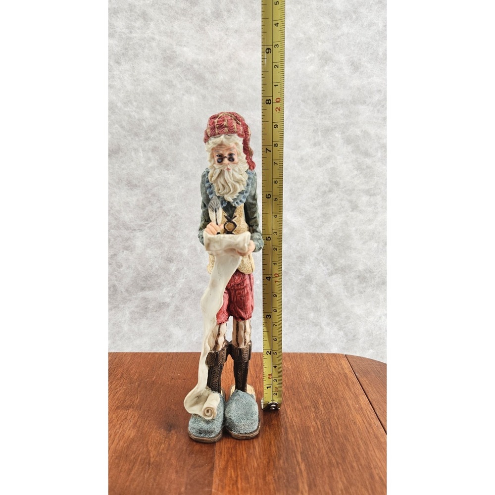 VTG Price Santa's House Christmas Collection Cold Cast #5790‎ 94 8"H "MIKE" - Picture 5 of 5